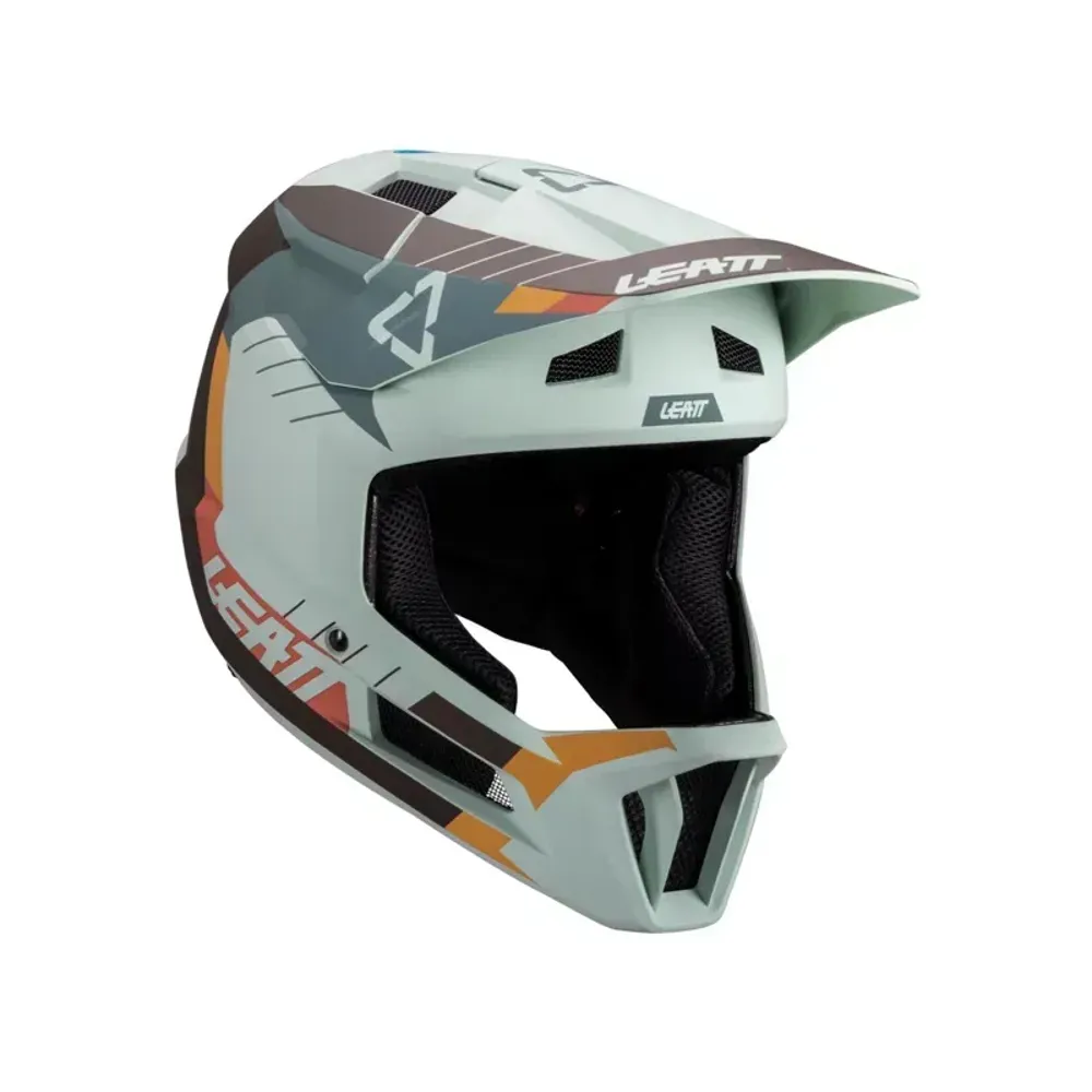 Leatt Gravity 2.0 MTB Full Face Helmet in Mint
