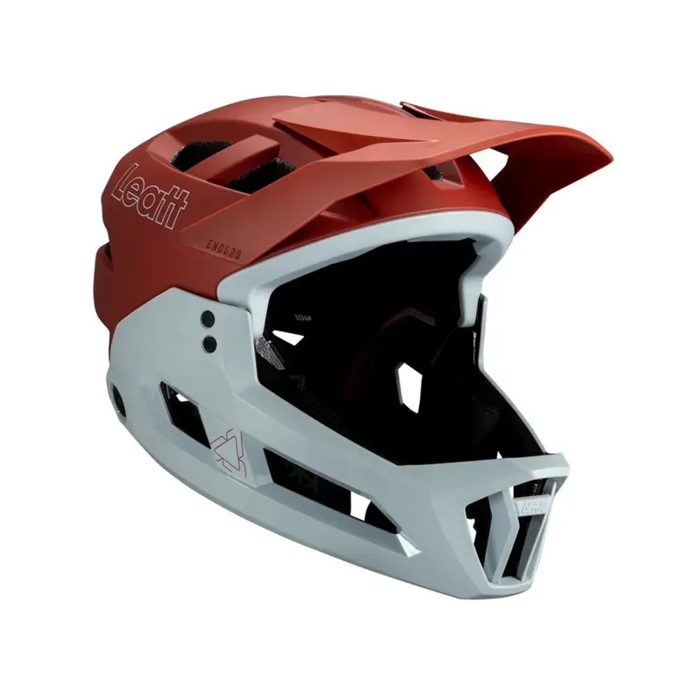Leatt MTB Enduro 2.0 Full Face Helmet - Red White
