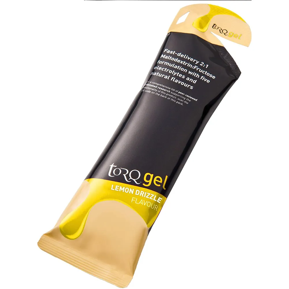 Torq Energy Gel 45g LEMON DRIZZLE