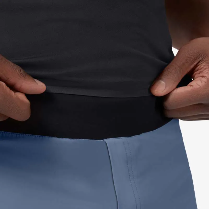 On Running Mens Lightweight Shorts - Cerulean Black-3