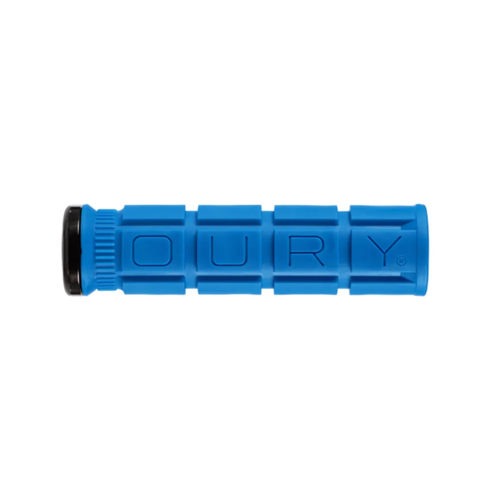 Lizard Skins Single-Clamp Lock-On Oury V2 Grips - Deja Blue