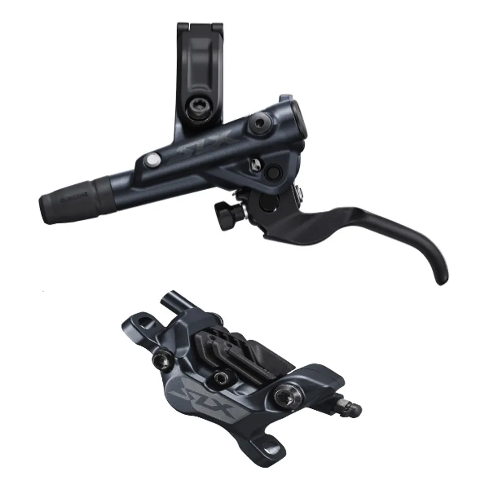 Shimano R-M7120 SLX 4 Pot Bled Brake Lever and Post Mount Calliper