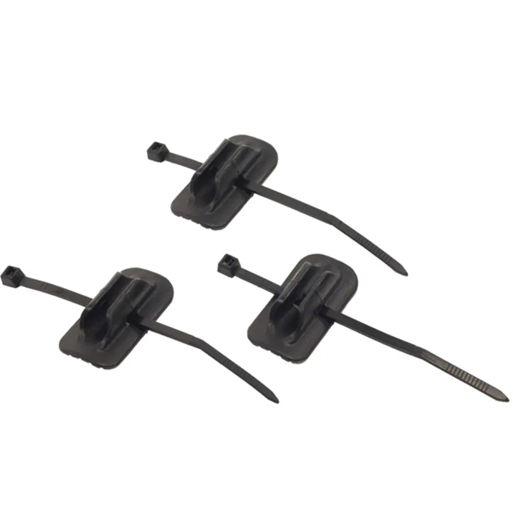 M Part Self-Adhesive Cable Guides - Black