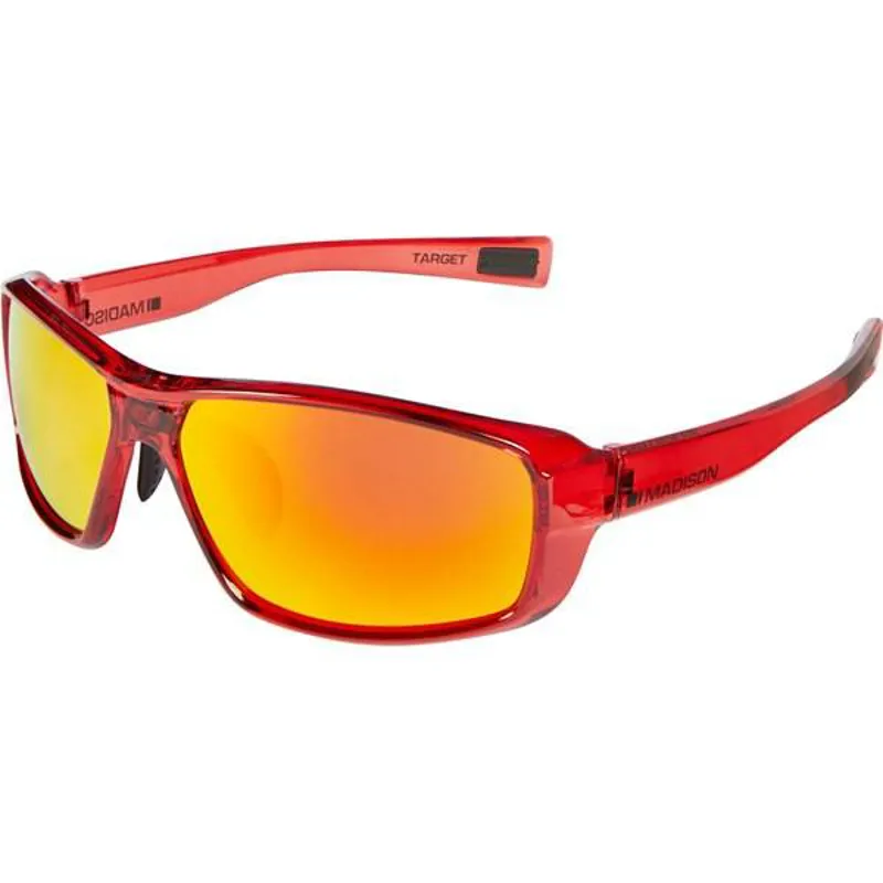 Madison Target Glasses - Red