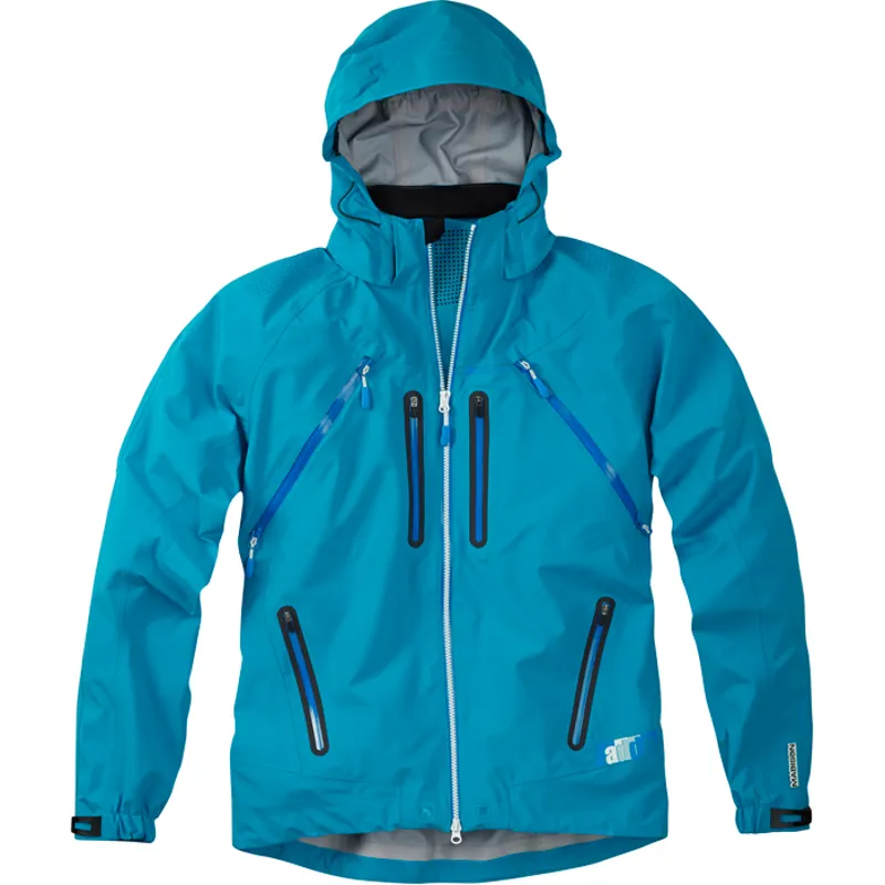 Madison Addict Storm 3 Layer Waterproof Jacket Blue £94.07