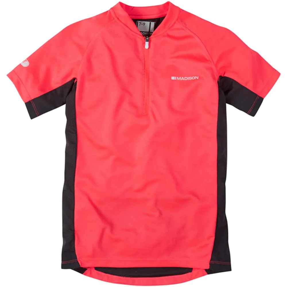Madison Trail Short Sleeved Youth Jersey - Pink