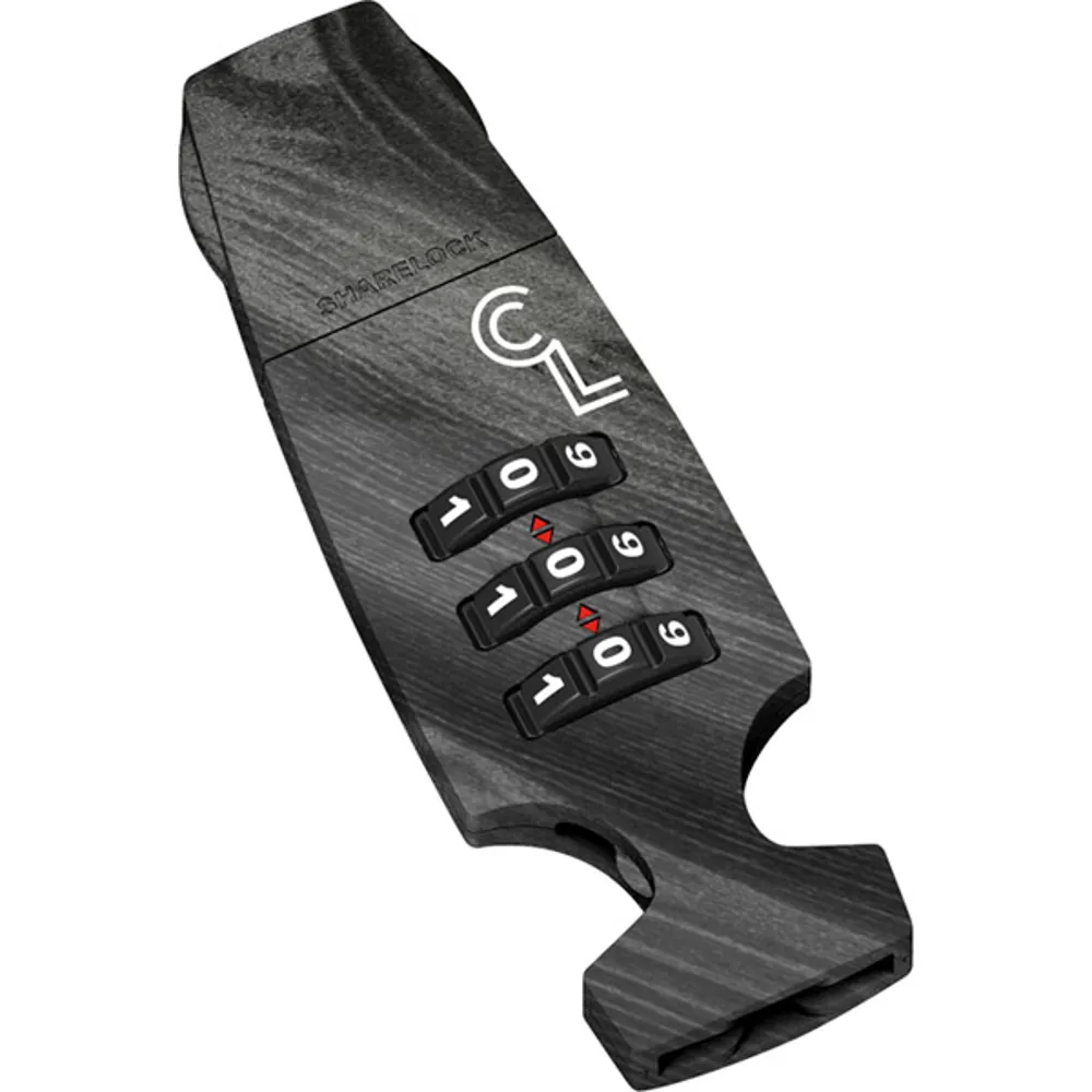 Lazer Cappuccino Coffee Stop Cycle Lock Wood