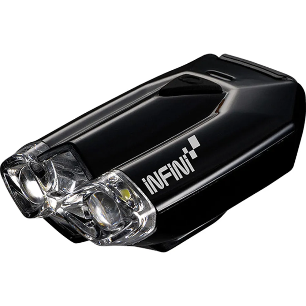 Infini Lava Superbright Front Light, USB Chargeable Black