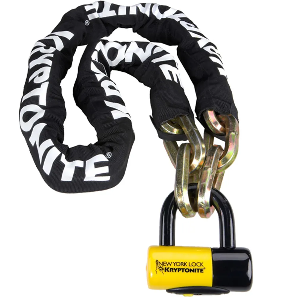Kryptonite Fahgettaboudit Chain And NY Disc Lock 150cm