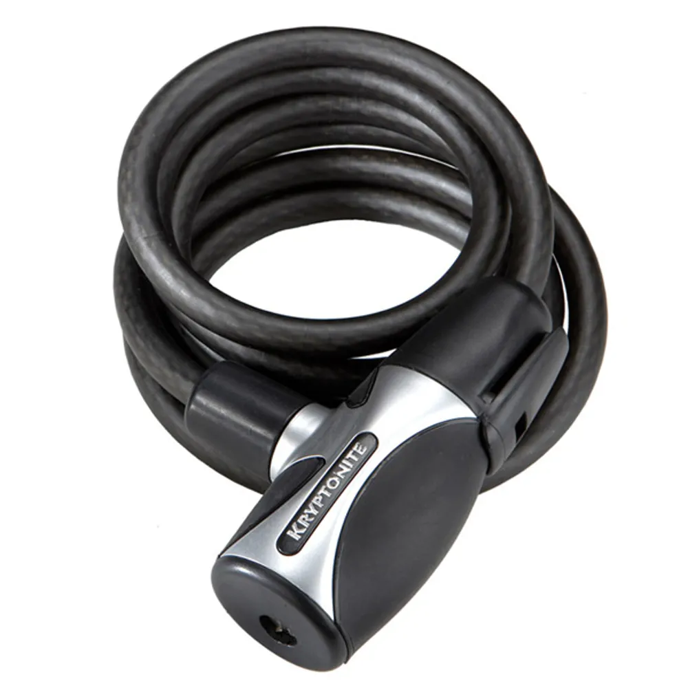 Kryptonite Kryptoflex 1018 Coiled Key Cable 10mm x 180cm