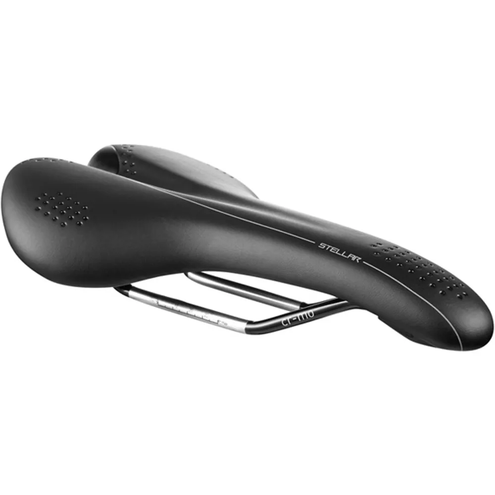 Madison Stellar-136 Saddle in Black