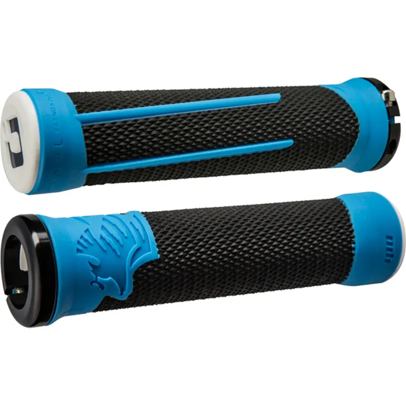 Odi AG2 v2.1 MTB Lock On Grips - Blue Black