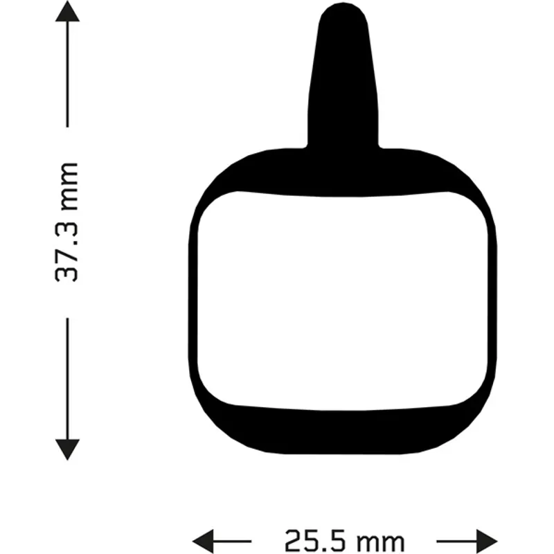Aztec Organic Disc Brake Pads For Tektro Mechanical