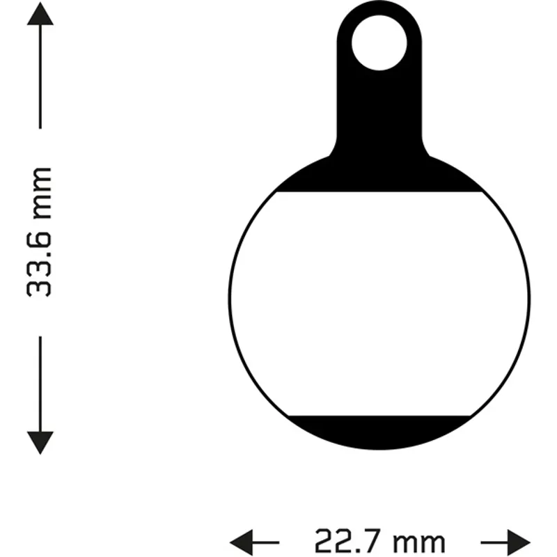 Aztec Organic Disc Brake Pads For Tektro IOX Mech
