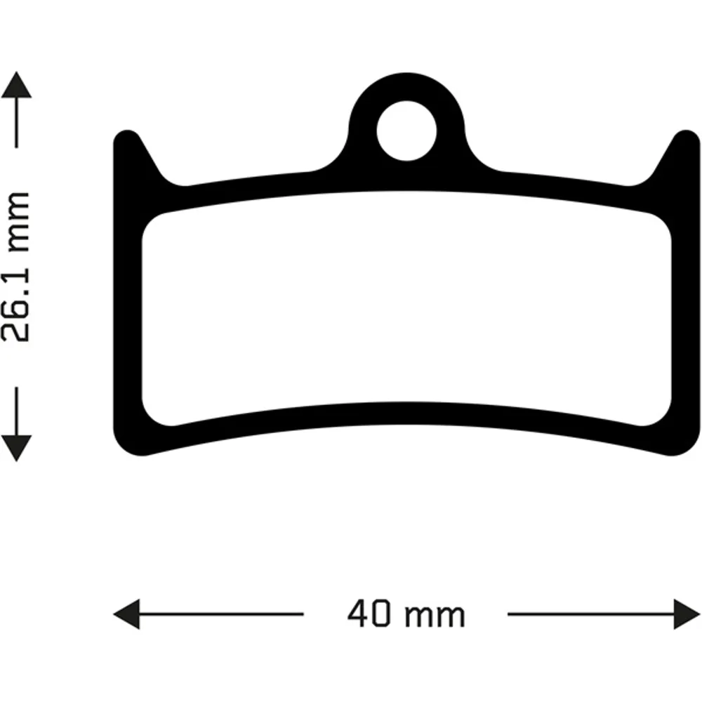 Aztec Organic Disc Brake Pads For Hope V4.