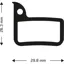 Aztec Organic Disc Brake Pads For Sram BB5.