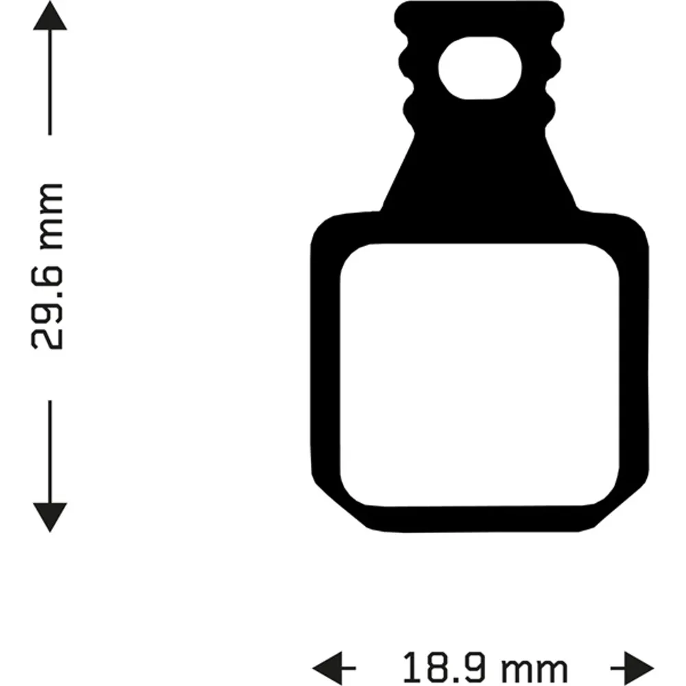 Aztec Organic Disc Brake Pads For Magura MT5 MT7