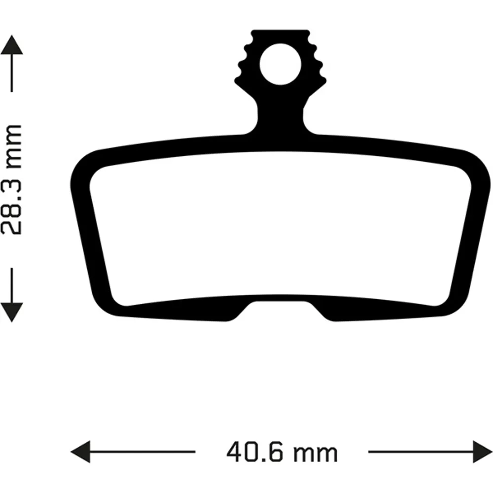 Aztec Sintered Disc Brake Pads for Avid Code 2011.