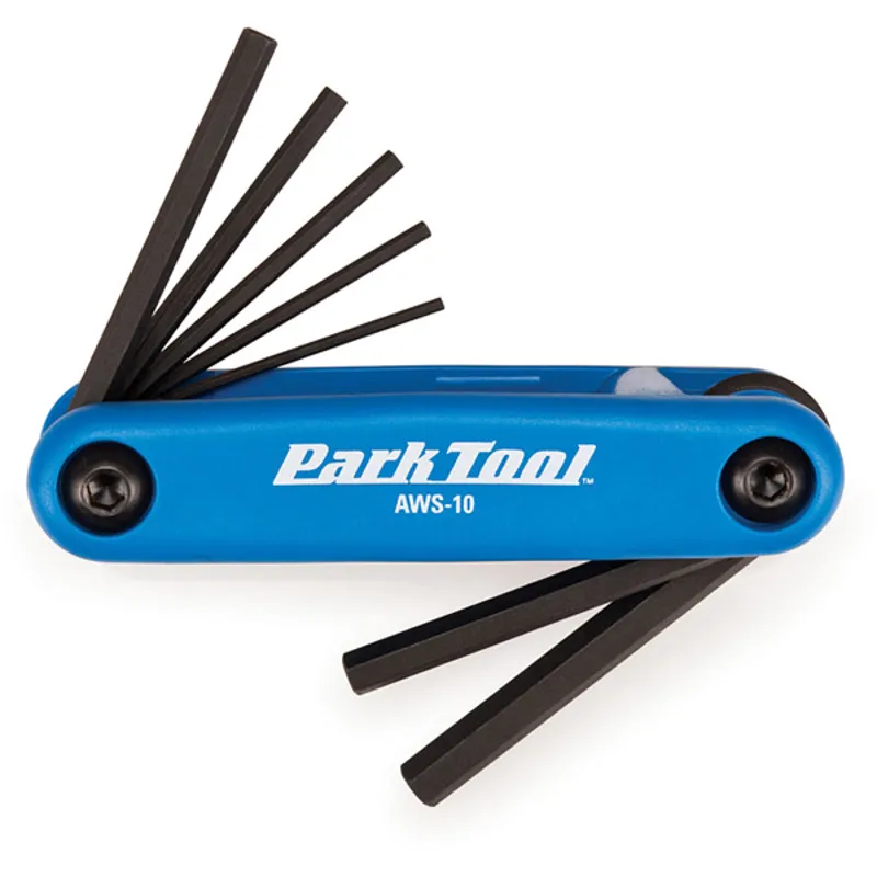 Park Tool AWS-10 Fold Up Hex Wrench Set 1.5 to 6mm