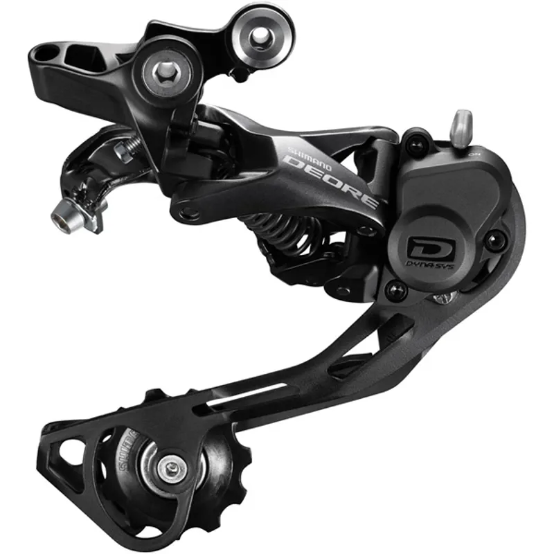 Shimano RD-M6000 Deore 10-speed Shadow+ Rear Derailleur, SGS, Black