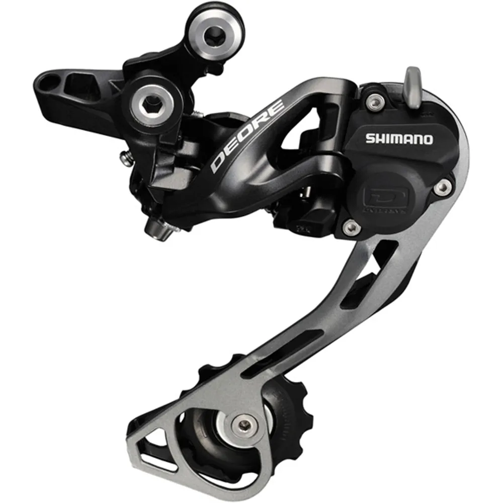 Shimano Deore RD-M615 10 Speed Shadow Plus Rear Derailleur SGS - Black