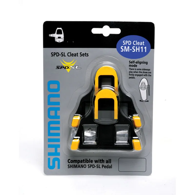 Shimano SH Road Cleat SPD-SL Float Yellow