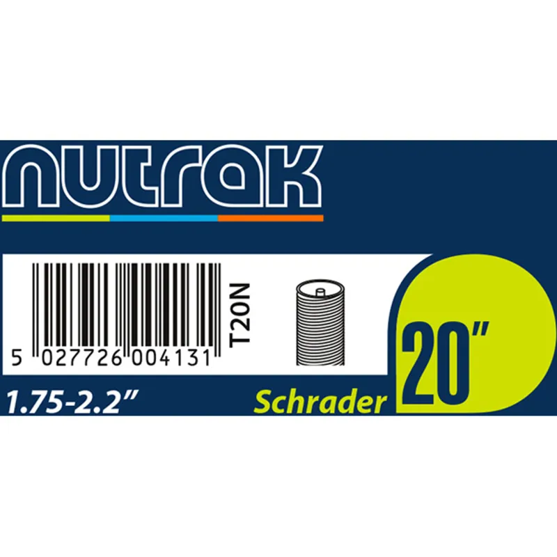 Nutrak 26 x 2.1 - 2.4 inch Presta Inner Tube