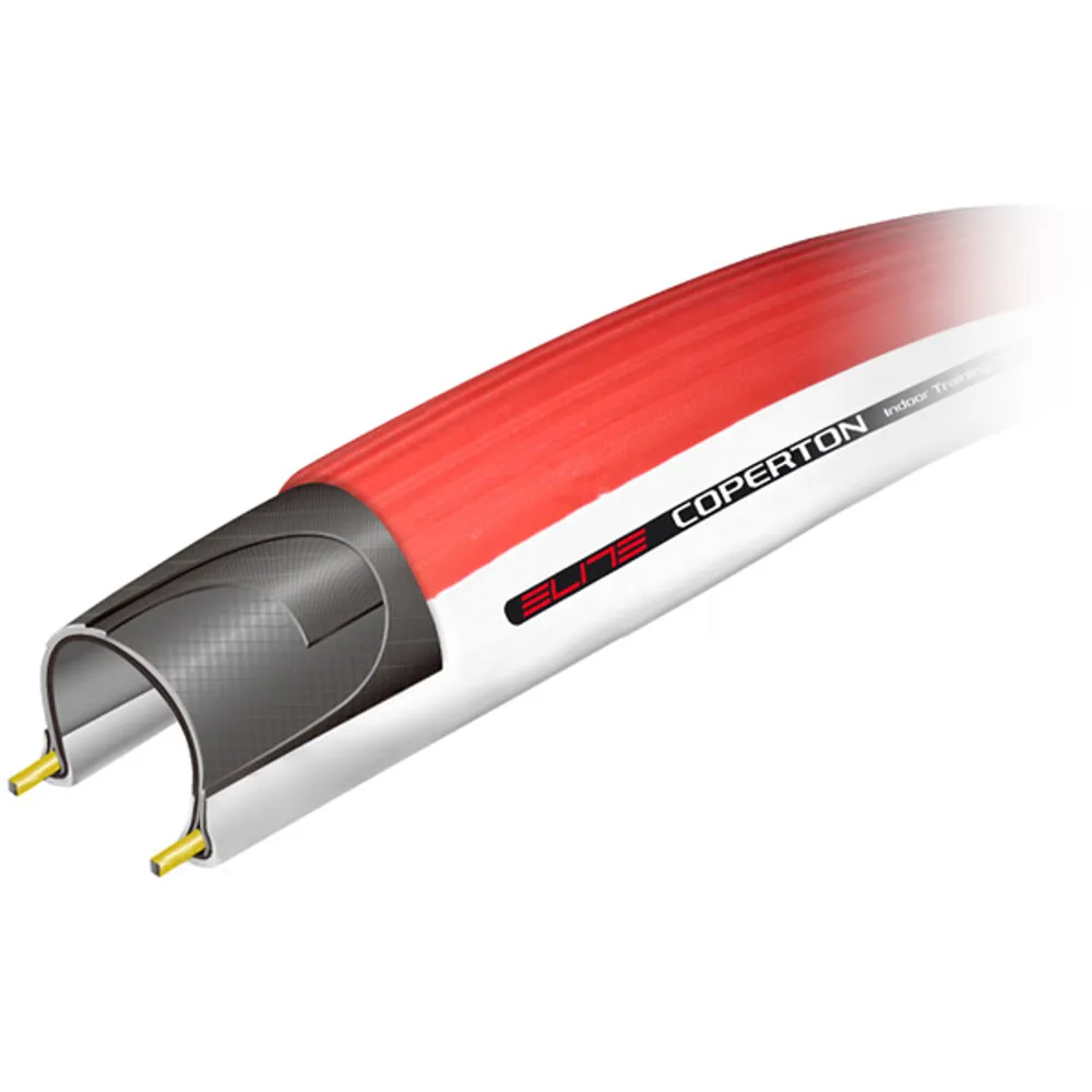 Elite Coperton Turbo Trainer Tyre 700x23 Red