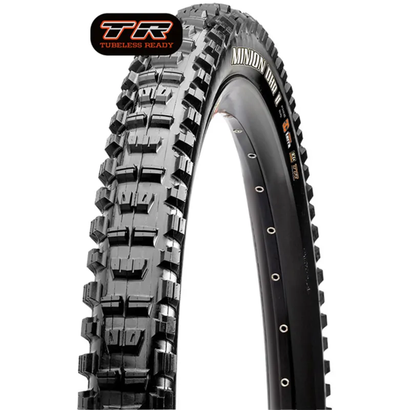 Maxxis Minion 29x2.3 DHR II 60 TPI Folding Dual Compound EXO TR Tyre
