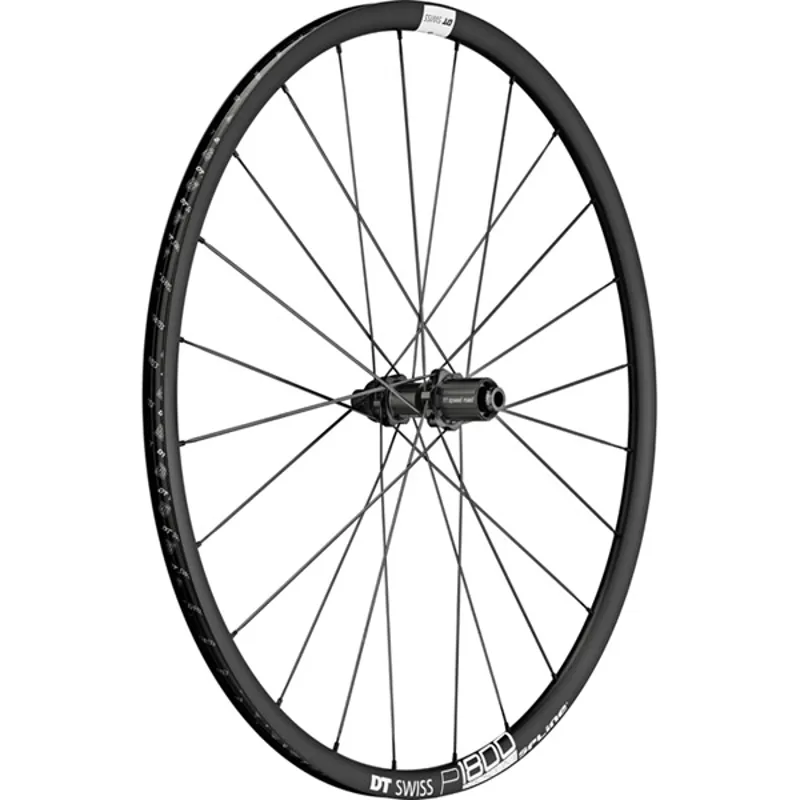 DT Swiss P 1800 SPLINE disc brake wheel, Road clincher 23 x 18 mm,rear