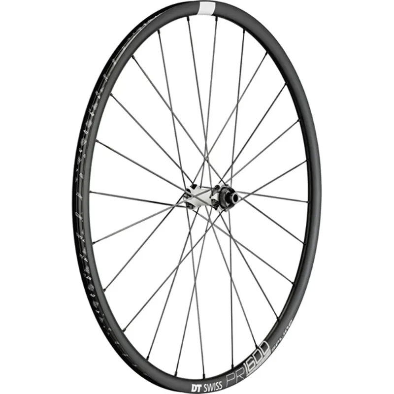 DT SWISS PR1600 SPLINE DISC BRAKE ROAD WHEEL CLINCHER 23 X 18MM Front