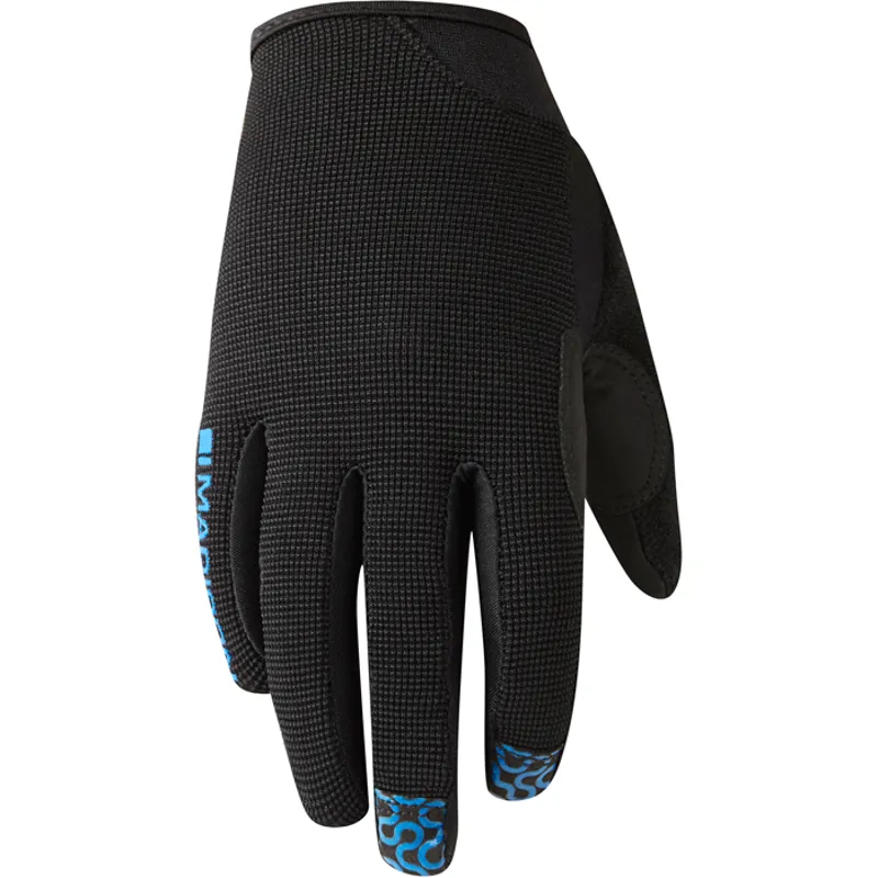 2015 Madison Trail Glove Kid Black / Blue