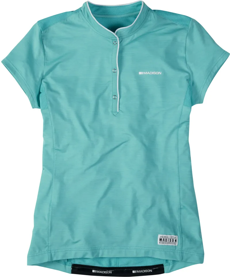 Madison Leia Short Sleeved Womens Jersey Aqua BE