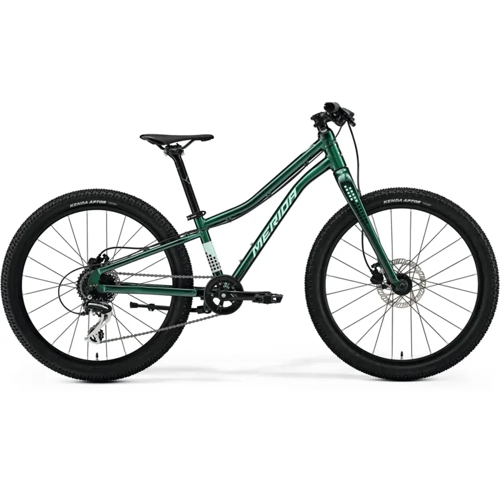 2025 Merida MATTS J24 Plus Kids Bike - Green Turquoise Black