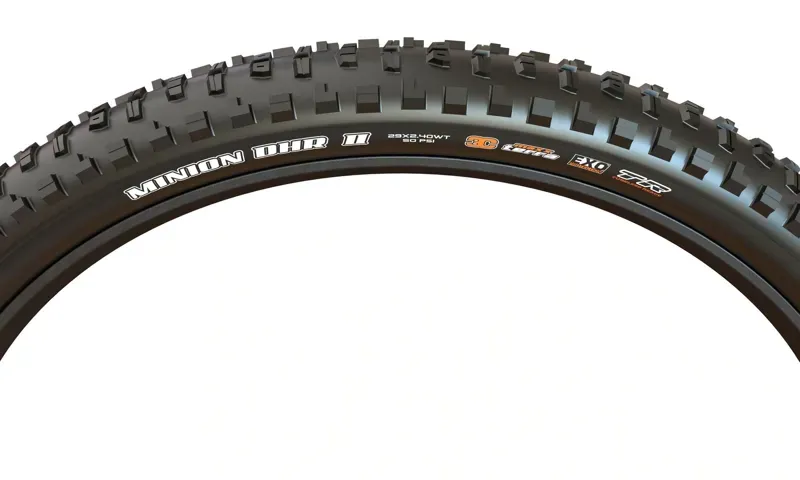 Maxxis Minion DHR II Folding 3C TR DD Maxx Terra Tyre - Black-2