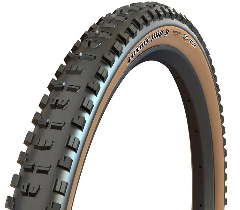 Maxxis Minion DHR II Folding 3C TR DD Maxx Terra Tyre - Black-3