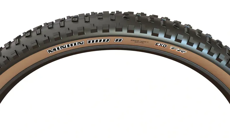 Maxxis Minion DHR II Folding 3C TR DD Maxx Terra Tyre - Black-4