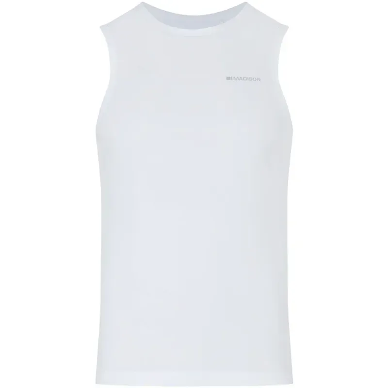 Madison Flux Isoler Mesh Sleeveless Baselayer - White