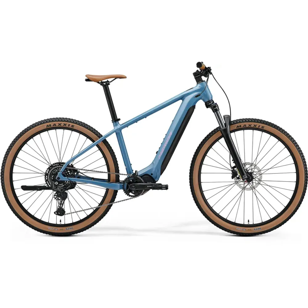 2026 Merida eBig Nine 400 E-MTB - Silk Dove Blue Blue