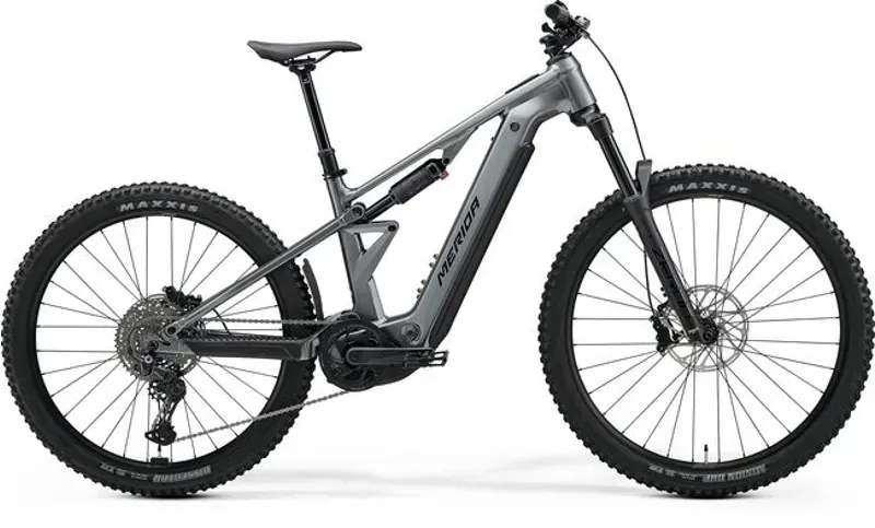 2026 Merida Etmo 500 Pro Electric Mountain Bike - Gunmetal Grey Black-1