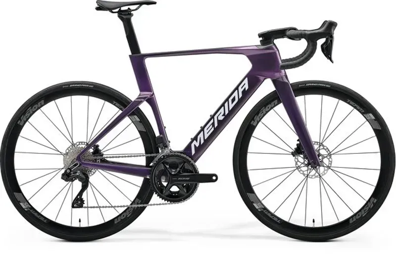 2027 Merida Reacto 5000 Road Bike - Purple White