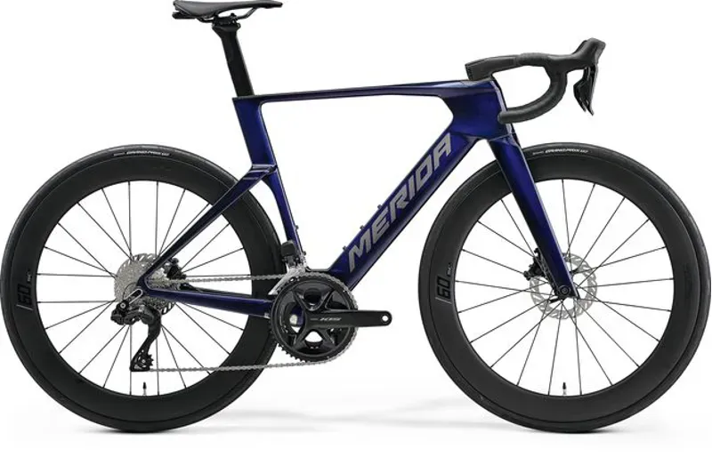 2027 Merida Reacto 6000 Road Bike - Starfield Purple Grey-1