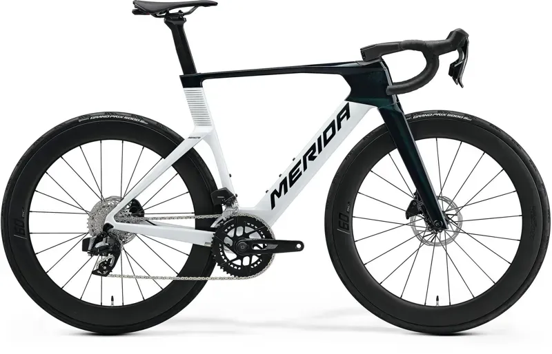 2027 Merida Reacto 7000 Road Bike - Halo Green White Green