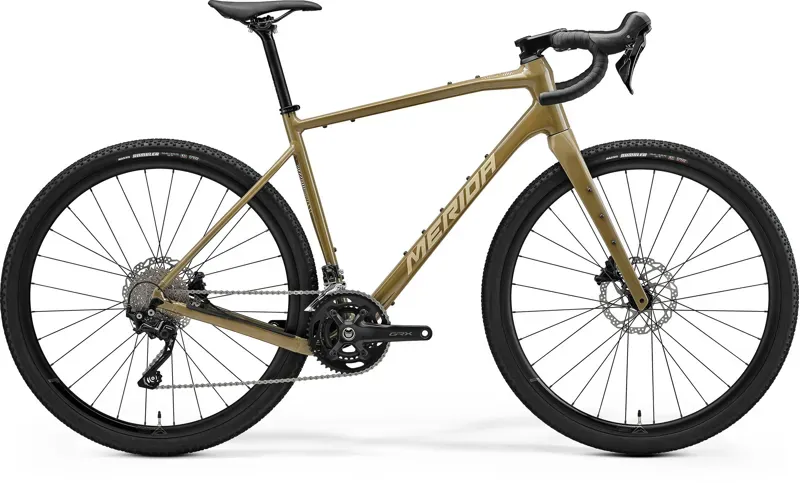 2026 Merida Silex 400 Gravel Bike - Oak Bork Earth Powder