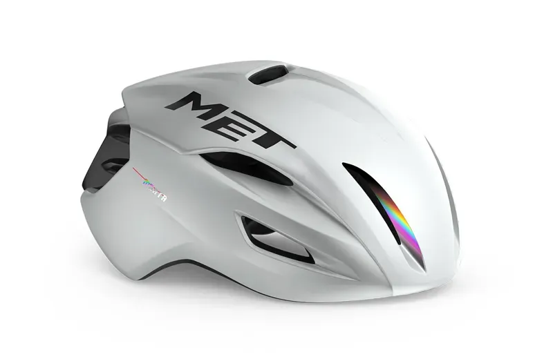 Met Manta Mips Road Helmet - Holographic White