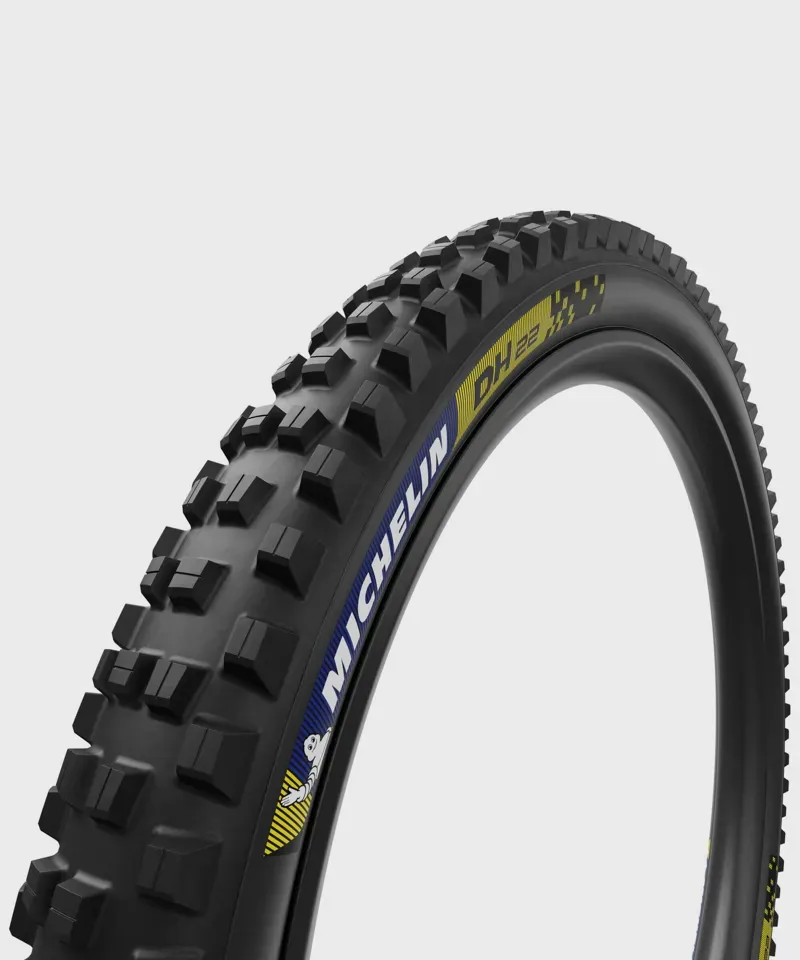 Michelin DH22 Racing Line Tyre - Blue Yellow
