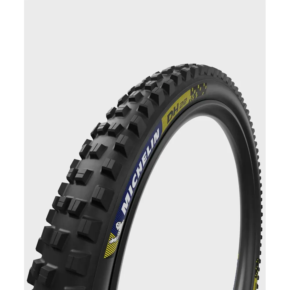 Michelin DH22 Racing Line Tyre - Blue Yellow