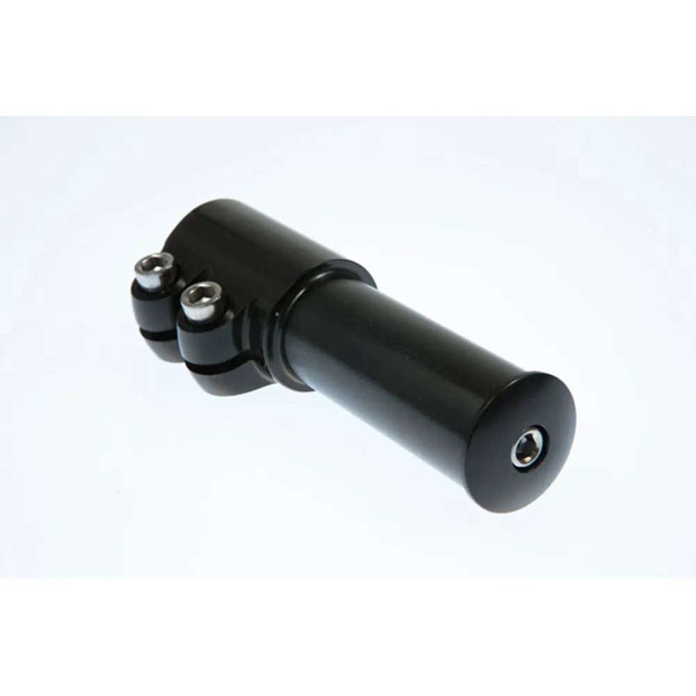 M Part 1 1-8in Secure Adjustable Stem Riser - Black