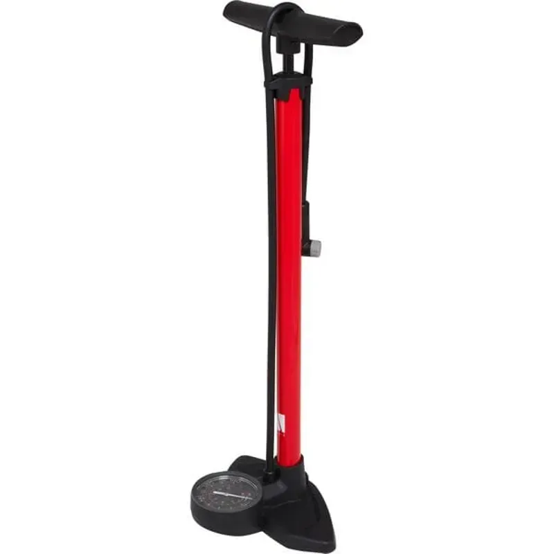 M Part Essential Floor Pump - Red
