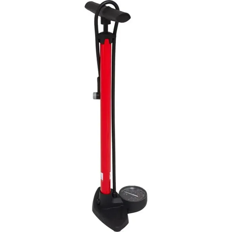 M Part Essential Floor Pump - Red-2